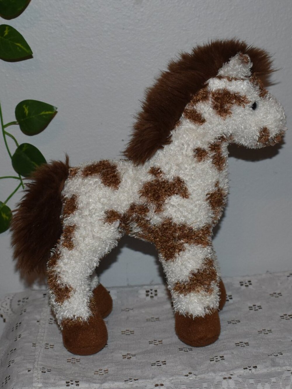 Vintage 90s Douglas The Cuddle Toy Appaloosa Horse Pony Plush Stuffed Animal